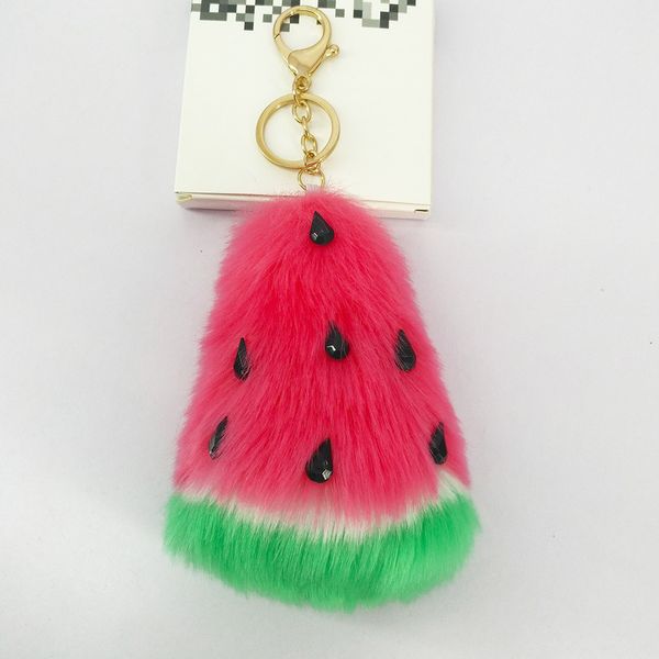 fashion pom pom key chain cute watermelon shape fur keychains for girls bunny keyring car chic fruit design bag charm, Silver
fashion pom pom key chain cute watermelon shape fur keychains for girls bunny keyring car chic fruit design bag charm, Silver