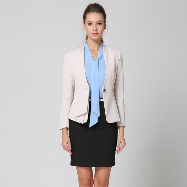 fmasuth new spring skirt suit for ladies 2 pieces long sleeve blazer jacket+black hip skirt femme career set ow0430, White;black
fmasuth new spring skirt suit for ladies 2 pieces long sleeve blazer jacket+black hip skirt femme career set ow0430, White;black