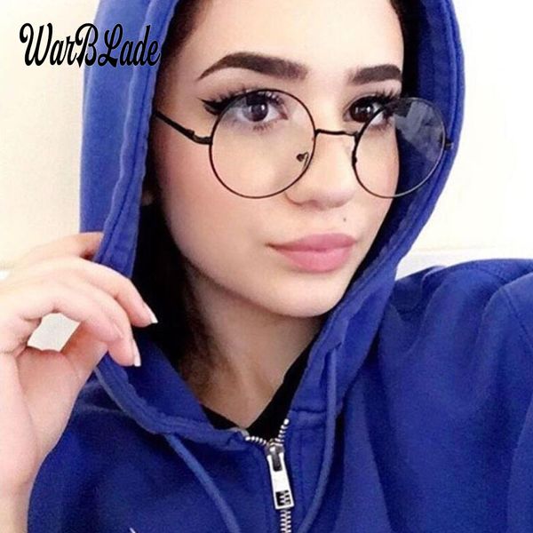 warblade 2018 round clear glasses eyeglasses for women men retro transparent fake glasses round optical computer frame, Silver
warblade 2018 round clear glasses eyeglasses for women men retro transparent fake glasses round optical computer frame, Silver