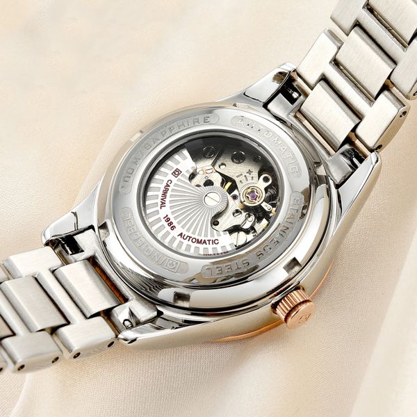 carnival rose watch waterproof dial luminous women gold mechanical stainless girls automatic watches steel blue gohth, Slivery;brown
carnival rose watch waterproof dial luminous women gold mechanical stainless girls automatic watches steel blue gohth, Slivery;brown