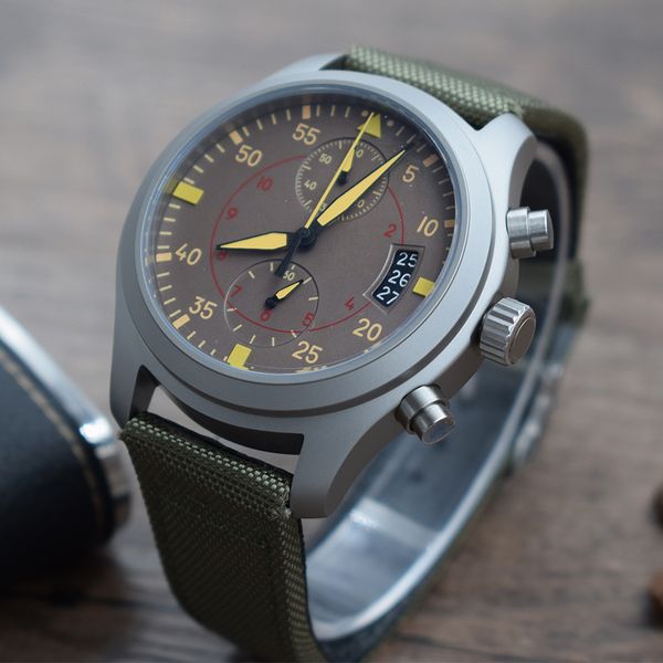 green pilot iw388002 vk quartz strap wrist watch five multifunction satch military new sport movement i c w mens pointers nylon sqant, Slivery;brown
green pilot iw388002 vk quartz strap wrist watch five multifunction satch military new sport movement i c w mens pointers nylon sqant, Slivery;brown