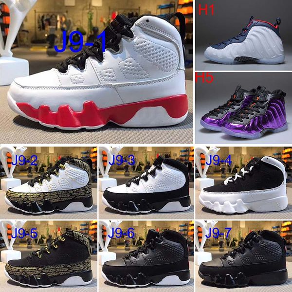 2018 NewAirl 9 IX Bred LA Kids Basketball Shoes Designer Space Jam Barons GS Black Oero Sports Sneakers for Boys Girls 9s Shoes
2018 NewAirl 9 IX Bred LA Kids Basketball Shoes Designer Space Jam Barons GS Black Oero Sports Sneakers for Boys Girls 9s Shoes