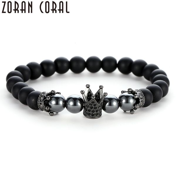 2018 hot brand fashion men's bracelet black micro pave cz crown charm matte stretch men's bracelet gift pulseira masculina, Golden;silver
2018 hot brand fashion men's bracelet black micro pave cz crown charm matte stretch men's bracelet gift pulseira masculina, Golden;silver