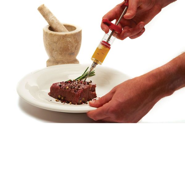 stainless steel needles spice syringe set bbq meat flavor injector kithen cooking sauce marinade meat accessories
stainless steel needles spice syringe set bbq meat flavor injector kithen cooking sauce marinade meat accessories