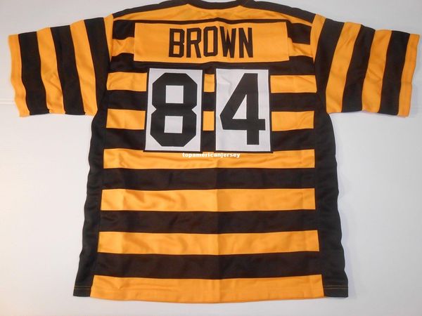 retro custom sewn stitched #84 antonio bumblebee mitchell & ness jersey men's football jerseys rugby, Black;blue
retro custom sewn stitched #84 antonio bumblebee mitchell & ness jersey men's football jerseys rugby, Black;blue