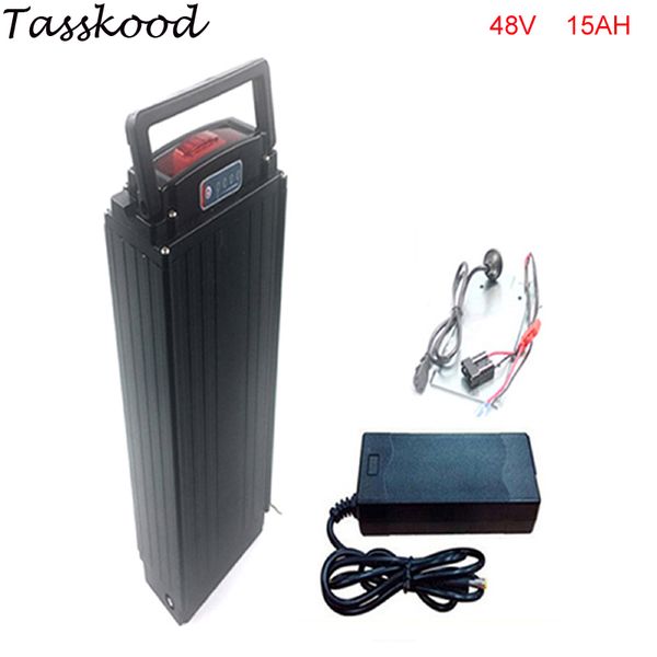 48v 15ah rear rack ebike battery 48v 1000w phylion battery for 48v 1000w bafang bbs03 electric mountain bike with bms tail light
48v 15ah rear rack ebike battery 48v 1000w phylion battery for 48v 1000w bafang bbs03 electric mountain bike with bms tail light