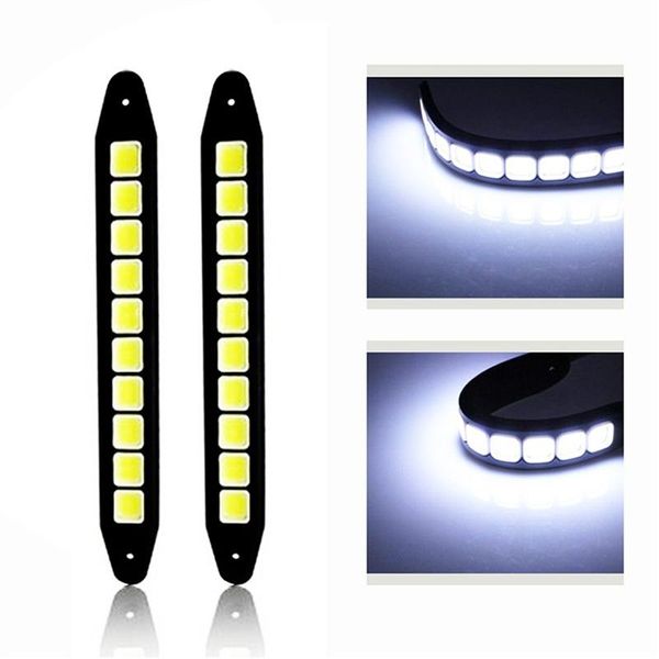 2x car drl led bulbs daytime running light fog cob strip lights flexible auto car driving turning signal lamp waterproof white 12v
2x car drl led bulbs daytime running light fog cob strip lights flexible auto car driving turning signal lamp waterproof white 12v