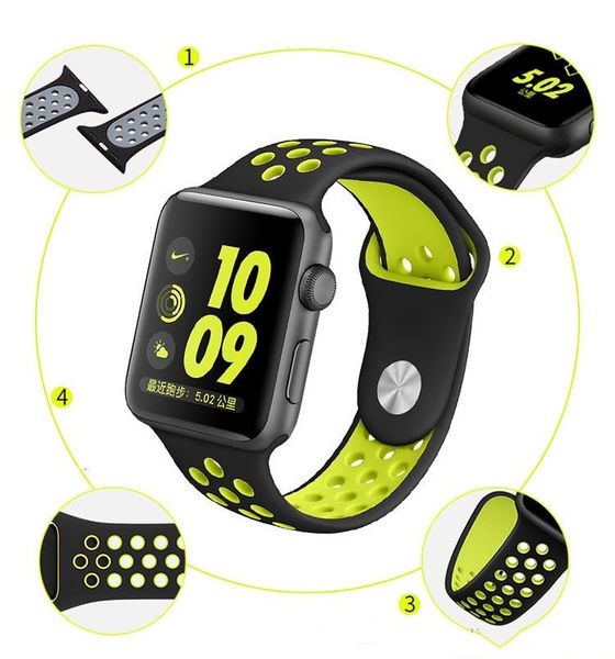silicone sport band 38mm 42mm nk hole loops smart strap watch band for apple watch seires 1 and series 2
silicone sport band 38mm 42mm nk hole loops smart strap watch band for apple watch seires 1 and series 2