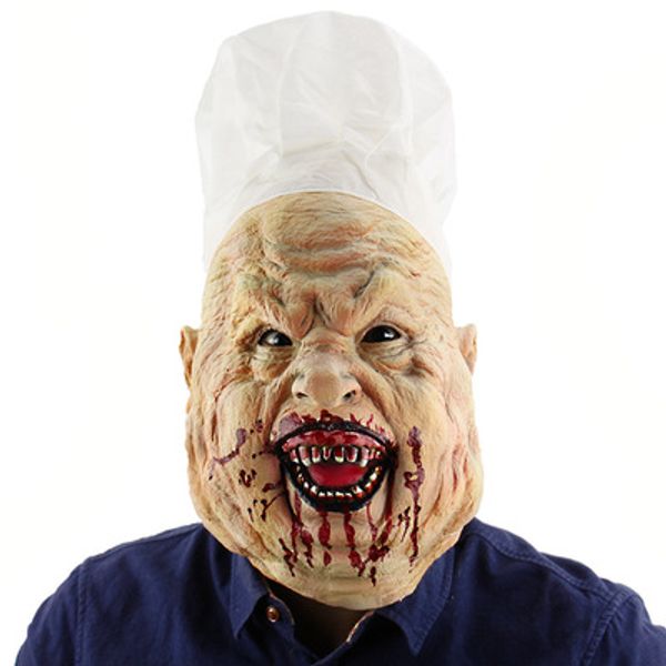 bloody crazy chef halloween horror mask latex mask for party christmas cosplay mask men
bloody crazy chef halloween horror mask latex mask for party christmas cosplay mask men