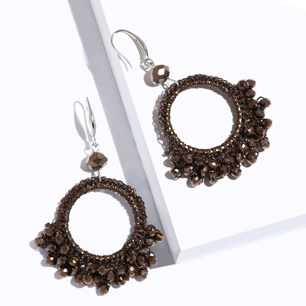 big earrings for women beaded statement earrings 2018 fashion crystal dangle earing maxi bohemian handmade summer jewelry, Silver
big earrings for women beaded statement earrings 2018 fashion crystal dangle earing maxi bohemian handmade summer jewelry, Silver
