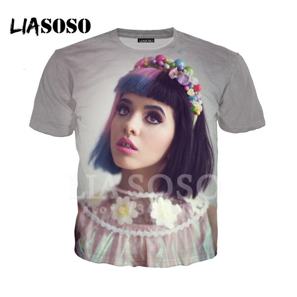 liasoso creative singer melanie martinez cute girls t-shirt 3d print tshirt good quality o neck hispter short sleeve a43, White;black
liasoso creative singer melanie martinez cute girls t-shirt 3d print tshirt good quality o neck hispter short sleeve a43, White;black