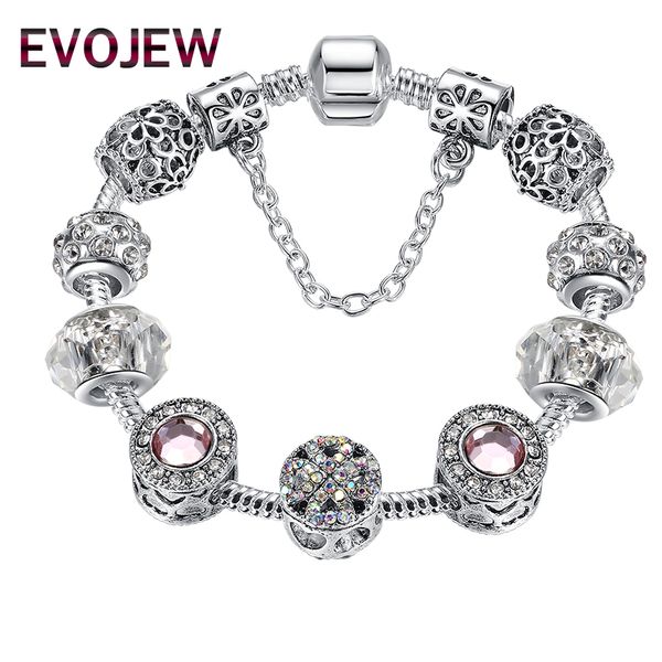 2018 new christmas gift charms bead bracelets for women pink crystal murano glass original silver color bracelet diy jewelry, Golden;silver
2018 new christmas gift charms bead bracelets for women pink crystal murano glass original silver color bracelet diy jewelry, Golden;silver