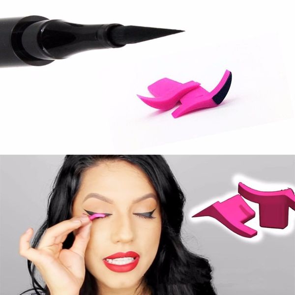 2 pcs eyeliner makeup stamp mold wings easy to wear liquid eye liner black wing shape cosmetic eyeliner stamp maquiagem tools
2 pcs eyeliner makeup stamp mold wings easy to wear liquid eye liner black wing shape cosmetic eyeliner stamp maquiagem tools