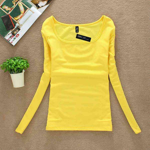 new female t-shirt long sleeve winter tees yellow t-shirts for women thermal underwear t shirt women camisetas femininas, White
new female t-shirt long sleeve winter tees yellow t-shirts for women thermal underwear t shirt women camisetas femininas, White