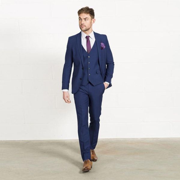 3 pieces slim fit men suits navy blue mens wedding suits for groom tuxedos royal blue bridegroom blazers formal wedding groomsmen jackets, Black;gray
3 pieces slim fit men suits navy blue mens wedding suits for groom tuxedos royal blue bridegroom blazers formal wedding groomsmen jackets, Black;gray