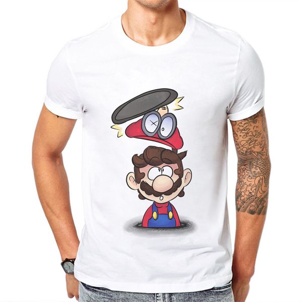 2018 new arrivals mario t shirt men cartoon game printed man t-shirt short sleeve casual basic funny cool mens tee shirts, White;black
2018 new arrivals mario t shirt men cartoon game printed man t-shirt short sleeve casual basic funny cool mens tee shirts, White;black