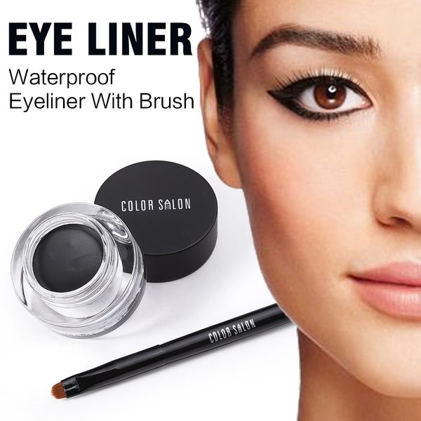 color salon waterproof eyeliner with brush long-lasting brand eye liner pencil cream natural gel cosmetic makeup 7g
color salon waterproof eyeliner with brush long-lasting brand eye liner pencil cream natural gel cosmetic makeup 7g