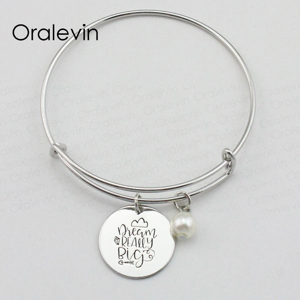 dream really big inspirational hand stamped engraved charm pendant expandable wire bracelet bangle jewelry,10pcs/lot, #ln1928b, Black
dream really big inspirational hand stamped engraved charm pendant expandable wire bracelet bangle jewelry,10pcs/lot, #ln1928b, Black