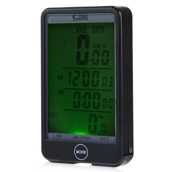 sd - 576a waterproof auto light mode touch wired bicycle computer speedometer with lcd backlight portable, durable and convenient
sd - 576a waterproof auto light mode touch wired bicycle computer speedometer with lcd backlight portable, durable and convenient