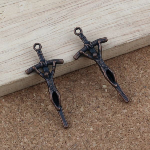 jesus christ crucifix cross religious charm pendants 100pcs/ lots 17.8x41.5mm alloy jewelry diy fit necklace antique copper a-328, Bronze;silver
jesus christ crucifix cross religious charm pendants 100pcs/ lots 17.8x41.5mm alloy jewelry diy fit necklace antique copper a-328, Bronze;silver