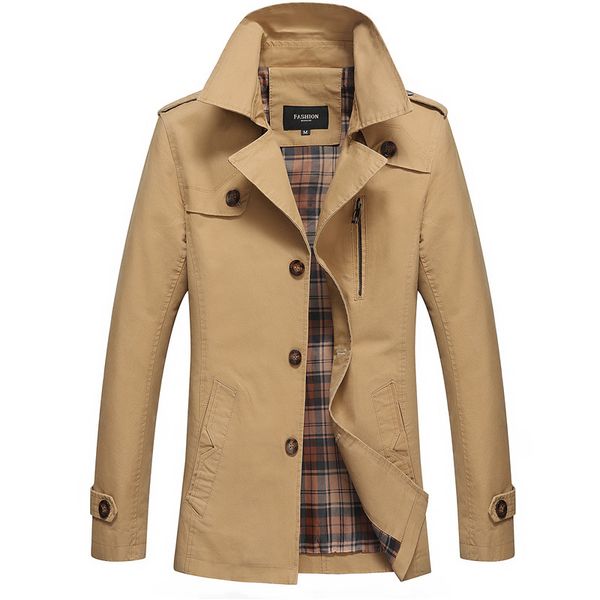 trench coat men long steampunk overcoat plus size 2018 fall winter new spot jacket casual slim cotton windbreaker yellow army, Tan;black
trench coat men long steampunk overcoat plus size 2018 fall winter new spot jacket casual slim cotton windbreaker yellow army, Tan;black