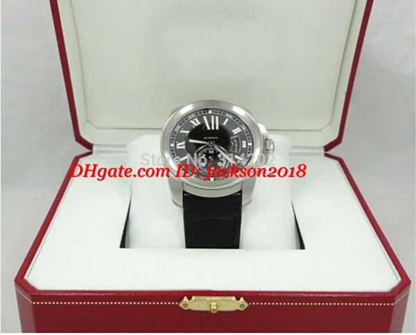 factory supplier luxury watches wristwatch original box new calibre de black dial stainless steel mens men's watch watches, Slivery;brown
factory supplier luxury watches wristwatch original box new calibre de black dial stainless steel mens men's watch watches, Slivery;brown