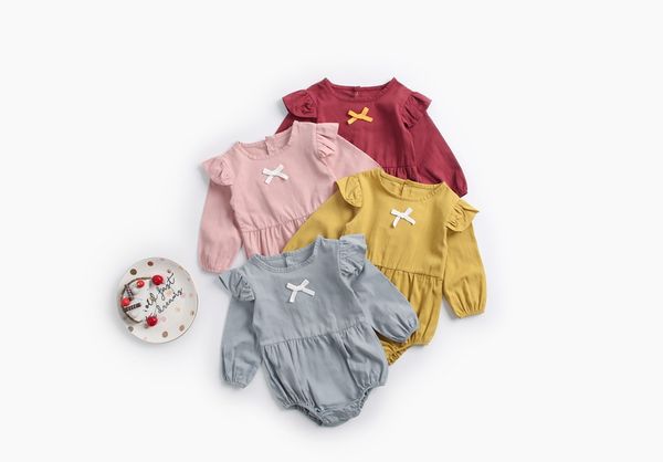 baby kids clothing romper solid color little bow 100% cotton long sleeve romper high quality spring fall Lolita romper free shipping
baby kids clothing romper solid color little bow 100% cotton long sleeve romper high quality spring fall Lolita romper free shipping