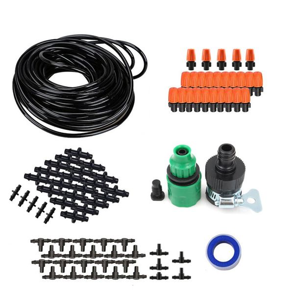 25m automatic watering micro drip irrigation system garden self watering kits with adjustable dripper fog nozzles irrigation
25m automatic watering micro drip irrigation system garden self watering kits with adjustable dripper fog nozzles irrigation