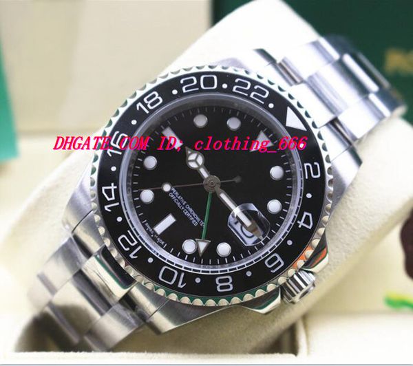luxury watches ii stainless steel ceramic bezel - 116710 automatic mens watch men's watch wristwatch, Slivery;brown
luxury watches ii stainless steel ceramic bezel - 116710 automatic mens watch men's watch wristwatch, Slivery;brown