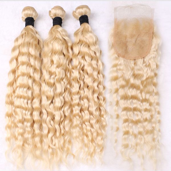 elibess hair 613 honey blonde curly human hair extensions 100g/piece 3 deep wave bundles peruvian virgin hair with closure,4pcs/lot, Black
elibess hair 613 honey blonde curly human hair extensions 100g/piece 3 deep wave bundles peruvian virgin hair with closure,4pcs/lot, Black