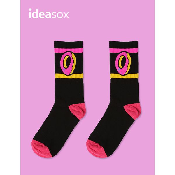 fashion cute donuts pattern socks wool cotton middle hiphop skateboard casual women men long socks fs99, Black
fashion cute donuts pattern socks wool cotton middle hiphop skateboard casual women men long socks fs99, Black
