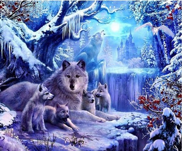 Full Square/Round Drill 5D DIY Diamond Painting "Wolf" Embroidery Cross Stitch Mosaic Home Decor Art Experience toys Gift A0195
Full Square/Round Drill 5D DIY Diamond Painting "Wolf" Embroidery Cross Stitch Mosaic Home Decor Art Experience toys Gift A0195