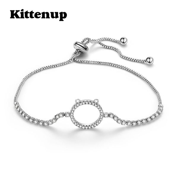 kittenup cute cat crystal bracelets for women silver color charm bracelet & bangle animal geometric simple jewelry accessories, Black
kittenup cute cat crystal bracelets for women silver color charm bracelet & bangle animal geometric simple jewelry accessories, Black