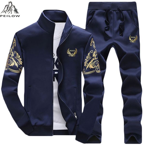 peilow new spring autumn men`s sportswear sweatshirt tracksuit outwear 2pcs sporting suit hoodies+pant men set size ~4xl, Gray
peilow new spring autumn men`s sportswear sweatshirt tracksuit outwear 2pcs sporting suit hoodies+pant men set size ~4xl, Gray