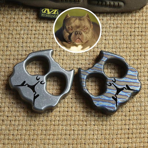 dicoria bully dog double ring tc4 titanium punch daggers outdoor buckle edc survival knuck knuckles multi tools
dicoria bully dog double ring tc4 titanium punch daggers outdoor buckle edc survival knuck knuckles multi tools
