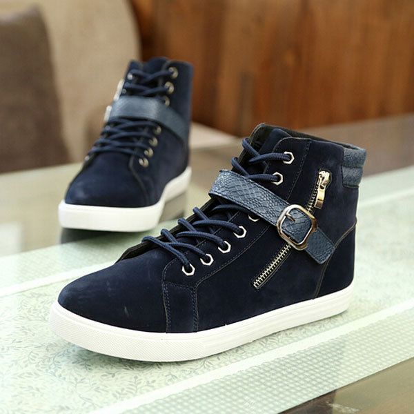 nice new fashion men casual shoes lace-up spring boots buckle pu casual wear outdoors outwear flats for men male xz1115, Black
nice new fashion men casual shoes lace-up spring boots buckle pu casual wear outdoors outwear flats for men male xz1115, Black