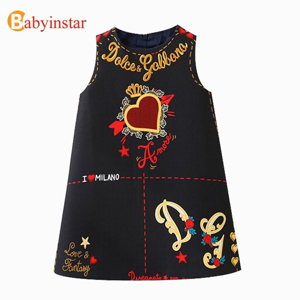 babyinstar 2018 new arrive girls princess dress sleeveless cute graffiti pattern children fashion clothing kids party dress y1892113, Red;yellow
babyinstar 2018 new arrive girls princess dress sleeveless cute graffiti pattern children fashion clothing kids party dress y1892113, Red;yellow