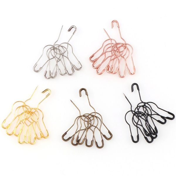 500pcs brass gourd shape safety pins knitting cross stitch marker tag pins clips never rust and fade color, Silver
500pcs brass gourd shape safety pins knitting cross stitch marker tag pins clips never rust and fade color, Silver