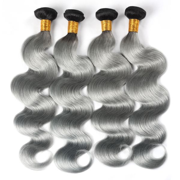 ishow hair brazilian hair bundles t1b/grey ombre color body wave remy hair extensions 4pcs, Black
ishow hair brazilian hair bundles t1b/grey ombre color body wave remy hair extensions 4pcs, Black