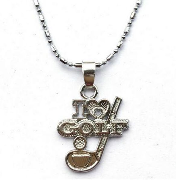 10pc/lot i love golf pendant chain necklace-golf club team sports lovers golfer gift for mom girls handmade jewelry pendant necklace new hot, Silver
10pc/lot i love golf pendant chain necklace-golf club team sports lovers golfer gift for mom girls handmade jewelry pendant necklace new hot, Silver
