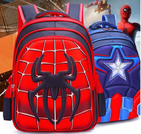 baby backpack kids backpack Schoolbag Pupil Captain America Spider-Man Cartoon kids bags Boy Backpack Nylon Waterproof School Bags
baby backpack kids backpack Schoolbag Pupil Captain America Spider-Man Cartoon kids bags Boy Backpack Nylon Waterproof School Bags
