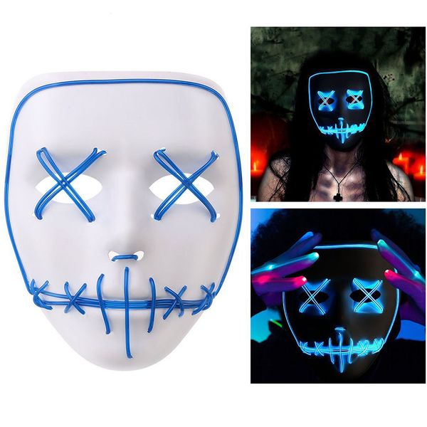 halloween led ghost mask luminous light up glowing el wire festival costume party props funny cosplay masks @zjf
halloween led ghost mask luminous light up glowing el wire festival costume party props funny cosplay masks @zjf