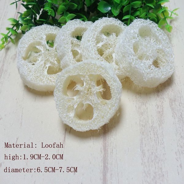 about 6-7.5cm in diameter is about 1.9cm round 150pcs/lot natural loofah luffa loofa pad spa bath facial soap holder dropshipping
about 6-7.5cm in diameter is about 1.9cm round 150pcs/lot natural loofah luffa loofa pad spa bath facial soap holder dropshipping