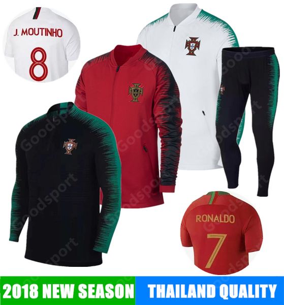 2018 tracksuits ronaldo 7 soccer jersey rpepe carvalho andre gomes moutinho danilo nani gelson football portuguese jacket, Black
2018 tracksuits ronaldo 7 soccer jersey rpepe carvalho andre gomes moutinho danilo nani gelson football portuguese jacket, Black