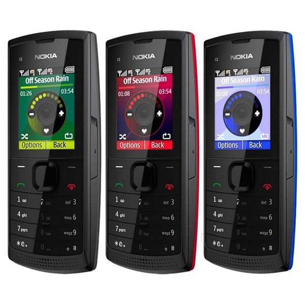 Восстановленный оригинальный Nokia X1-01 бар телефон Dual SIM 1,8-дюймовый экран разблокир
Восстановленный оригинальный Nokia X1-01 бар телефон Dual SIM 1,8-дюймовый экран разблокир