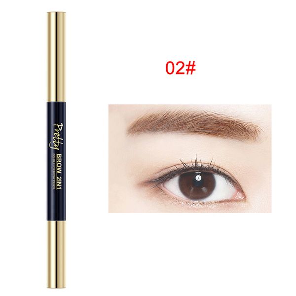 double ended eyebrow pencil with brush waterproof long lasting makeup automatic eye brow cosmetic oa66
double ended eyebrow pencil with brush waterproof long lasting makeup automatic eye brow cosmetic oa66