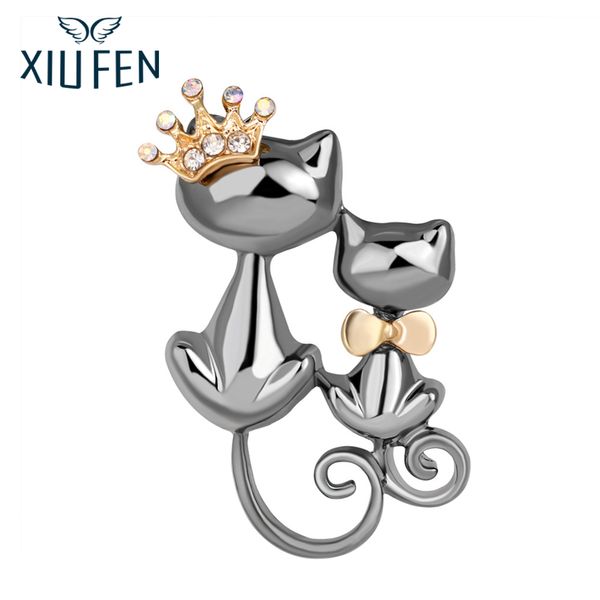 sangdo women girls refined brooches lovely cat shimmer metal rhinestone breast pin birthday christmas gift zk30, Gray
sangdo women girls refined brooches lovely cat shimmer metal rhinestone breast pin birthday christmas gift zk30, Gray