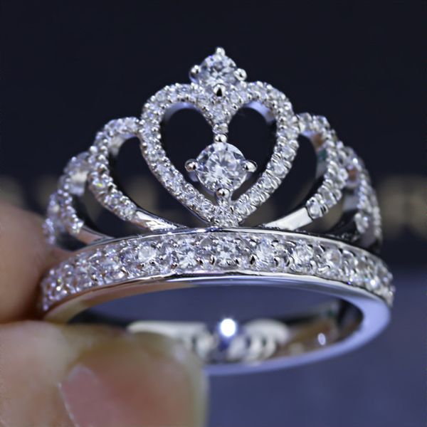 brand design women crown ring 925 sterling silver 5a zircon cz female engagement wedding finger band rings for women, Slivery;golden
brand design women crown ring 925 sterling silver 5a zircon cz female engagement wedding finger band rings for women, Slivery;golden