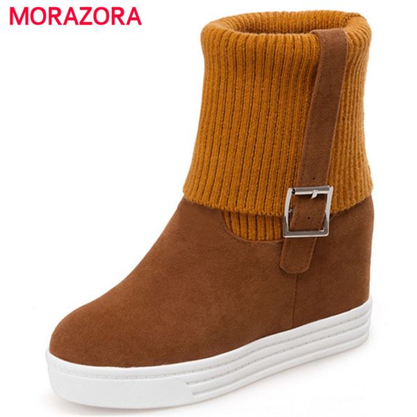 morazora height increasing womens boots platform shoes keep warm snow boots fashion comfortable ankle boots for women, Black
morazora height increasing womens boots platform shoes keep warm snow boots fashion comfortable ankle boots for women, Black