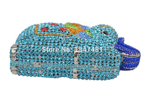wholesale- fashion luxury crystal diamond elephant evening bag deluxe indian rhinestones metal zinc alloy bridal party purse sc487
wholesale- fashion luxury crystal diamond elephant evening bag deluxe indian rhinestones metal zinc alloy bridal party purse sc487